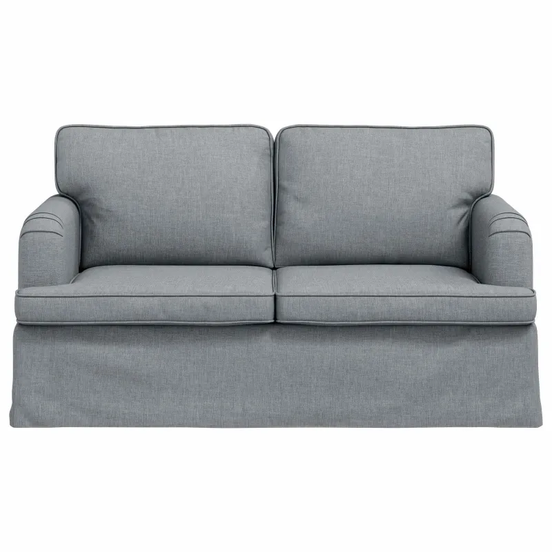 Sofa Šviesiai pilka 144 x 80 x 85 cm audinys