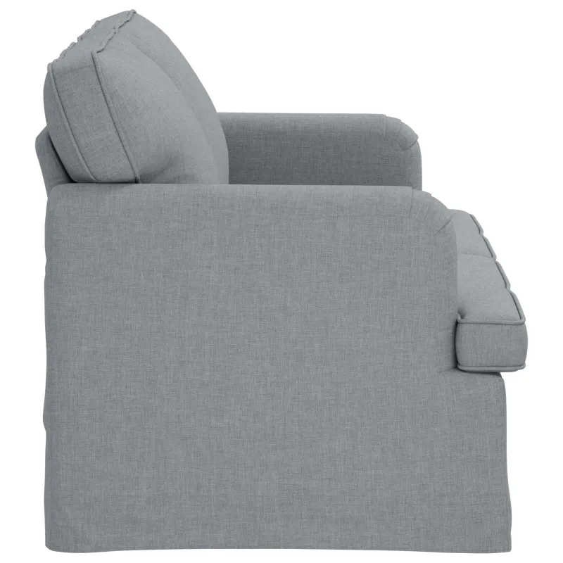 Sofa Šviesiai pilka 144 x 80 x 85 cm audinys