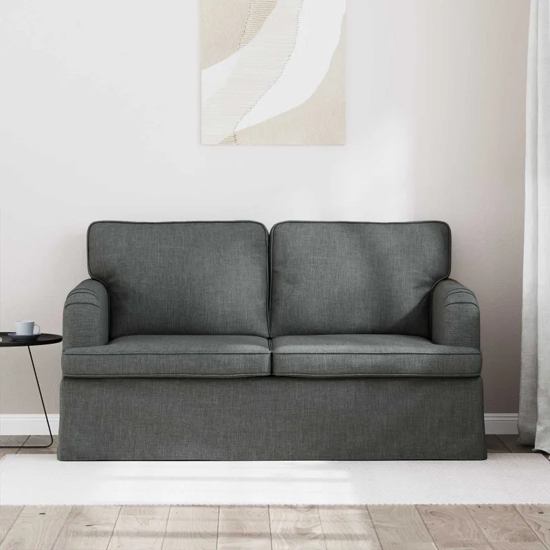 Sofa Tamsiai pilka 144 x 80 x 85 cm audinys
