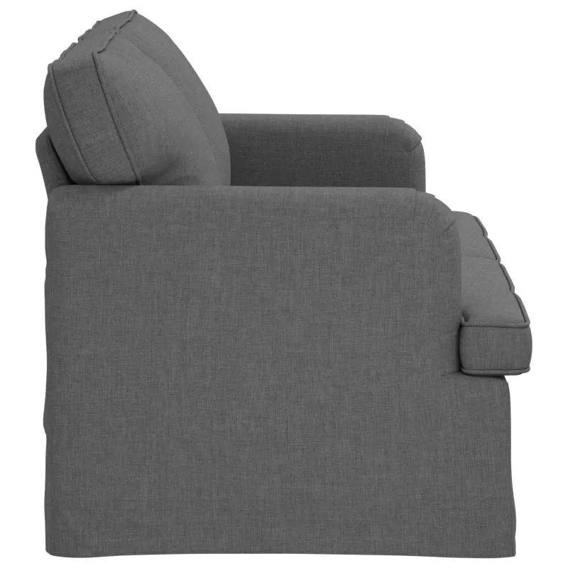 Sofa Tamsiai pilka 144 x 80 x 85 cm audinys