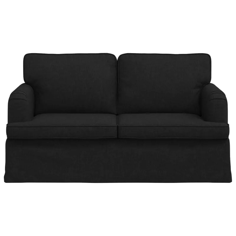 Sofa Juoda 144 x 80 x 85 cm audinys