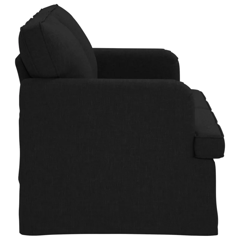 Sofa Juoda 144 x 80 x 85 cm audinys