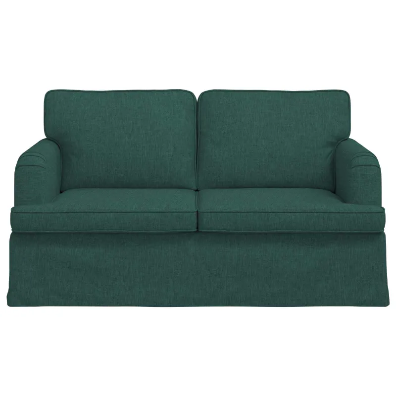 Sofa Tamsiai žalia 144 x 80 x 85 cm audinys