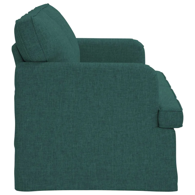 Sofa Tamsiai žalia 144 x 80 x 85 cm audinys