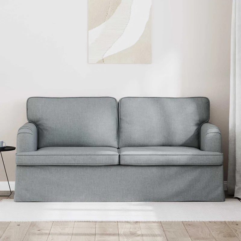 Sofa Šviesiai pilka 162 x 80 x 85 cm audinys