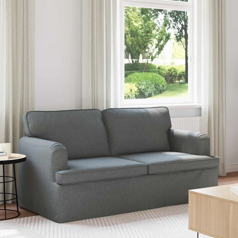 Sofa Tamsiai pilka 162 x 80 x 85 cm audinys