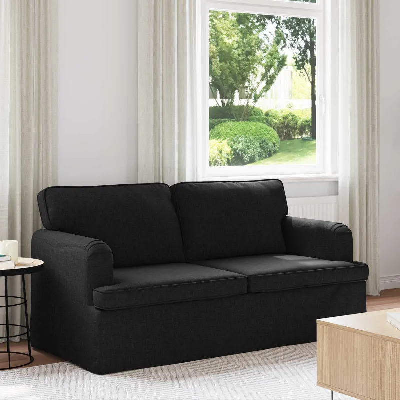 Sofa Juoda 162 x 80 x 85 cm audinys
