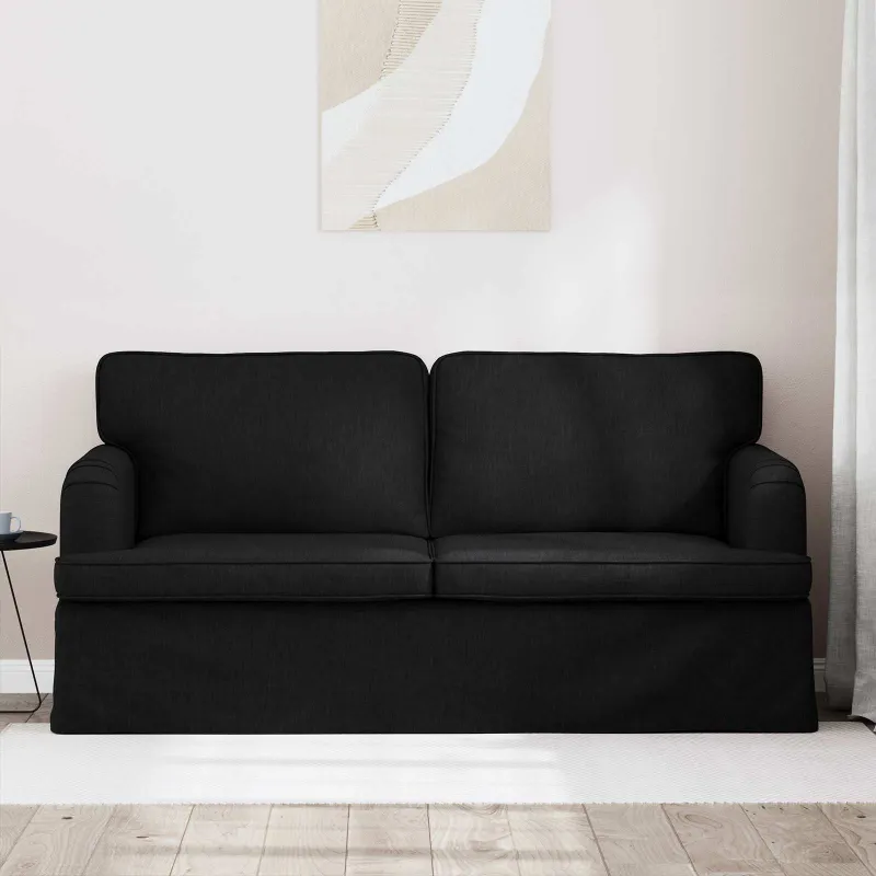 Sofa Juoda 162 x 80 x 85 cm audinys