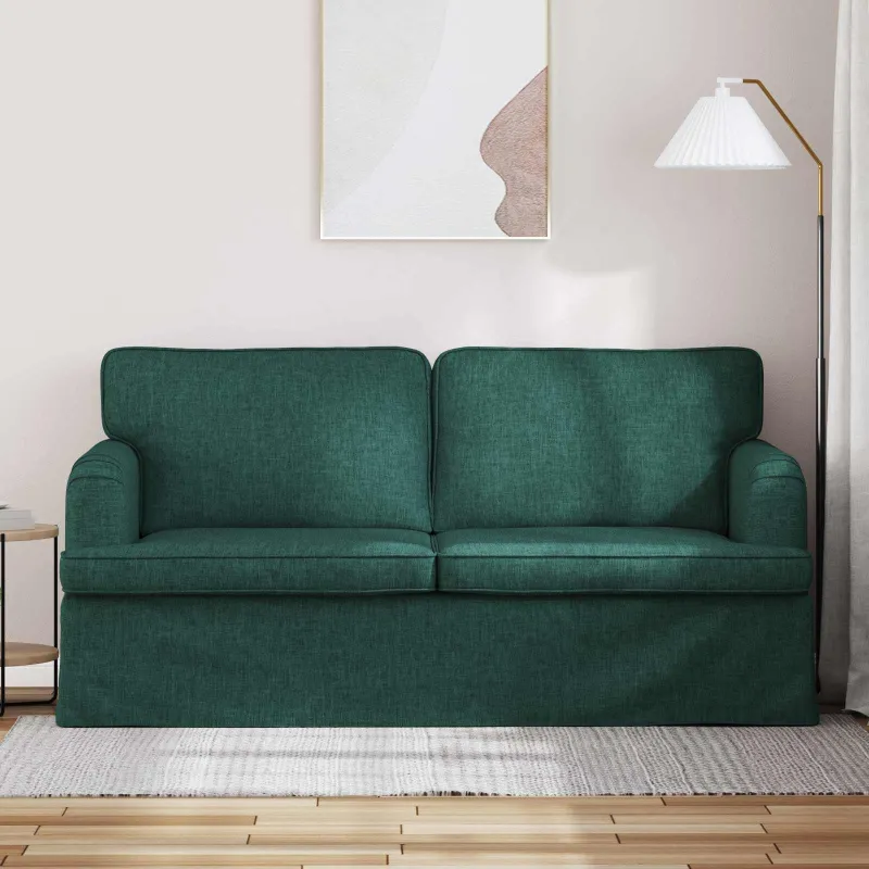 Sofa Tamsiai žalia 162 x 80 x 85 cm audinys