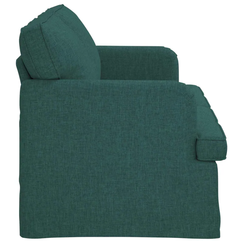 Sofa Tamsiai žalia 162 x 80 x 85 cm audinys