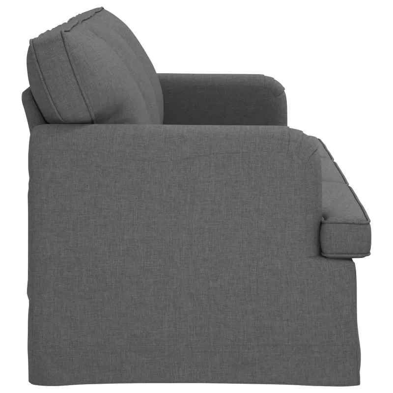 Sofa Tamsiai pilka 201 x 80 x 85 cm audinys