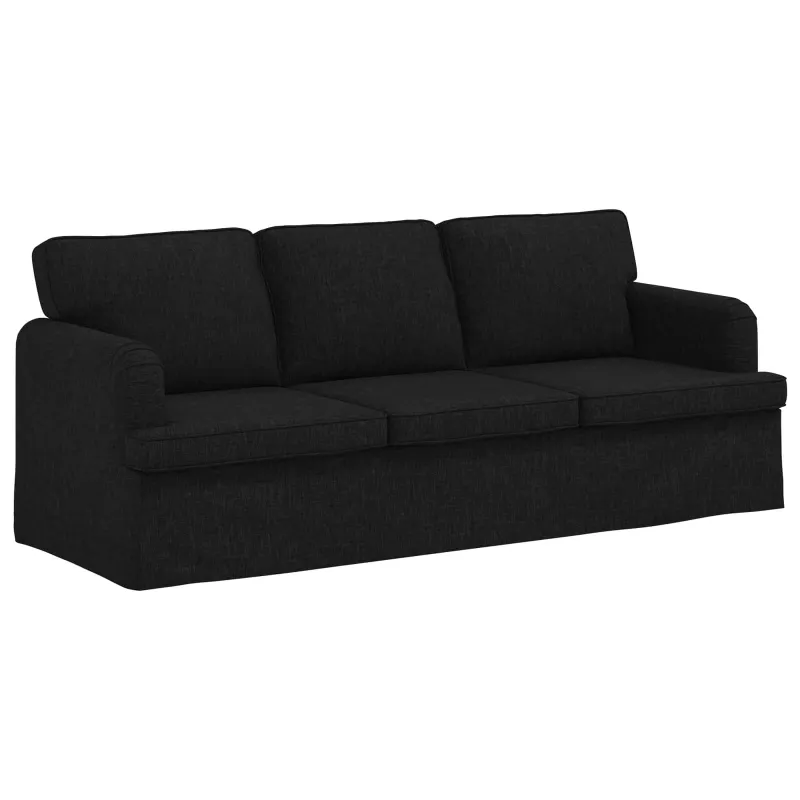 Sofa Juoda 201 x 80 x 85 cm audinys