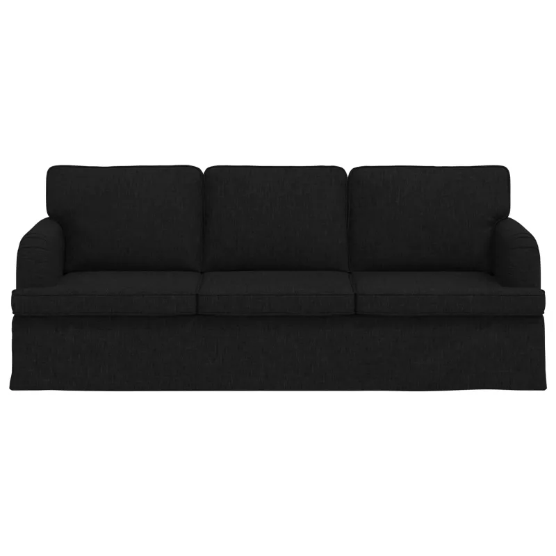 Sofa Juoda 201 x 80 x 85 cm audinys