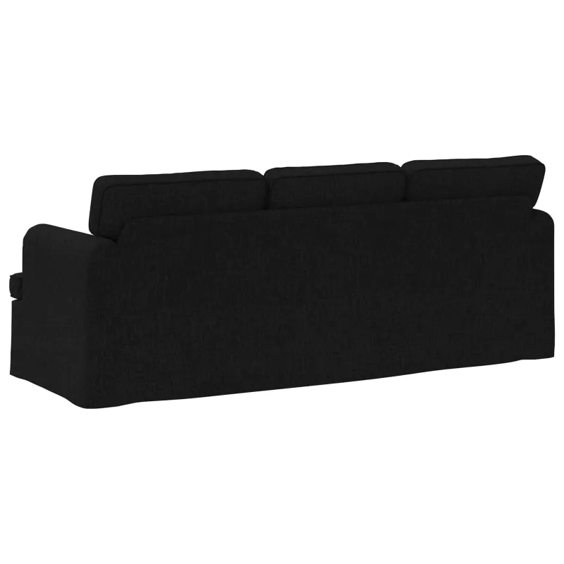 Sofa Juoda 201 x 80 x 85 cm audinys