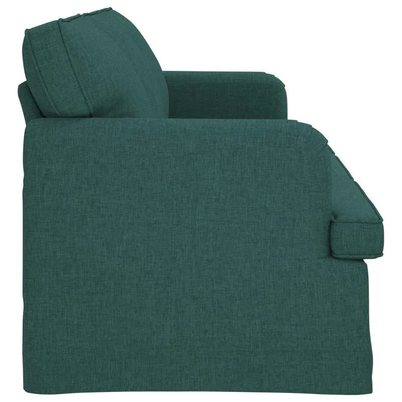 Sofa Tamsiai žalia 201 x 80 x 85 cm audinys