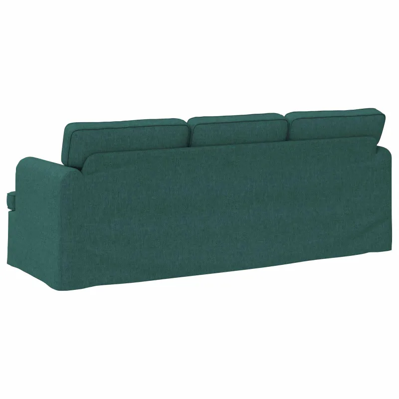 Sofa Tamsiai žalia 201 x 80 x 85 cm audinys
