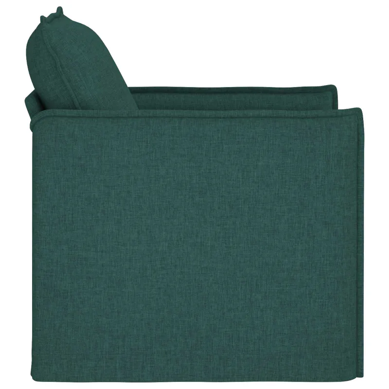 Sofa Tamsiai žalia 75 x 82 x 85 cm audinys
