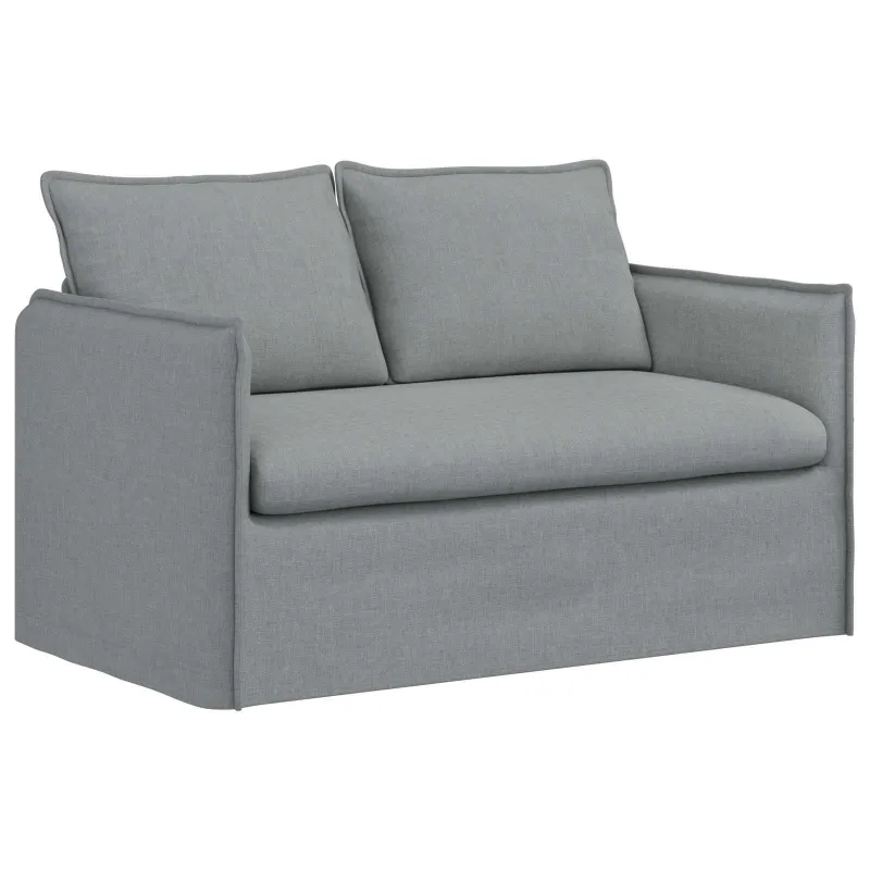 Sofa Šviesiai pilka 136 x 82 x 85 cm audinys