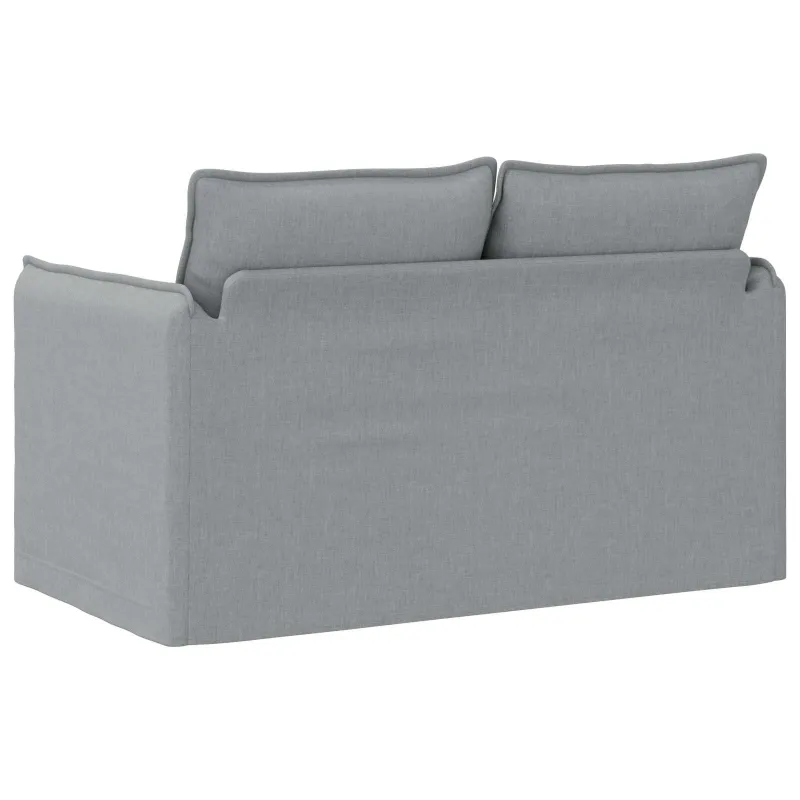Sofa Šviesiai pilka 136 x 82 x 85 cm audinys