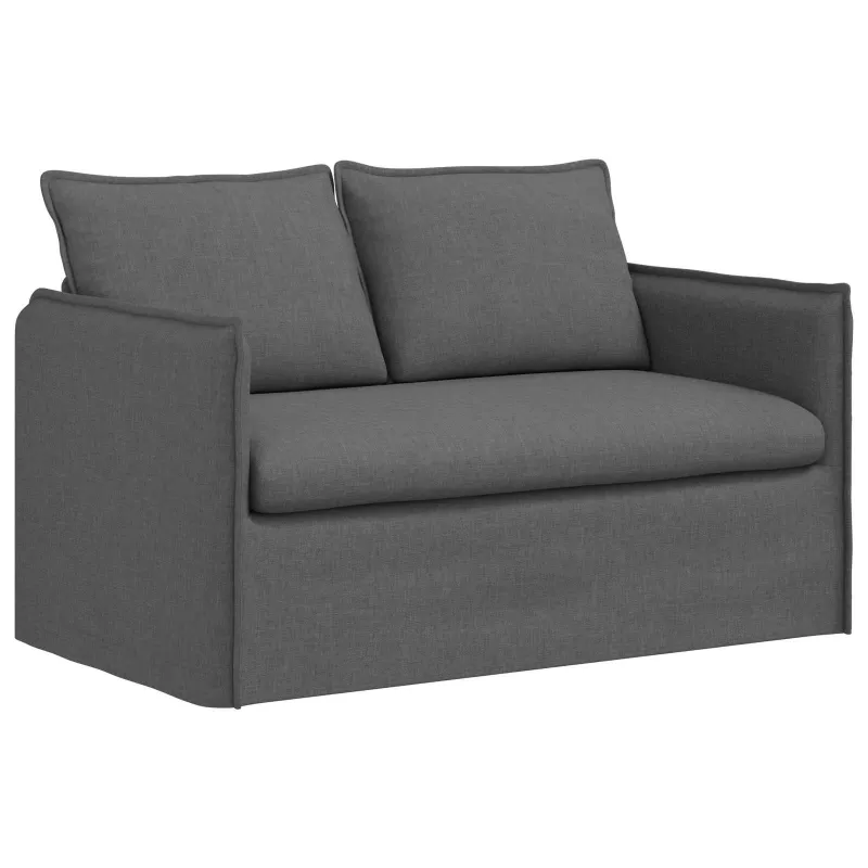 Sofa Tamsiai pilka 136 x 82 x 85 cm audinys