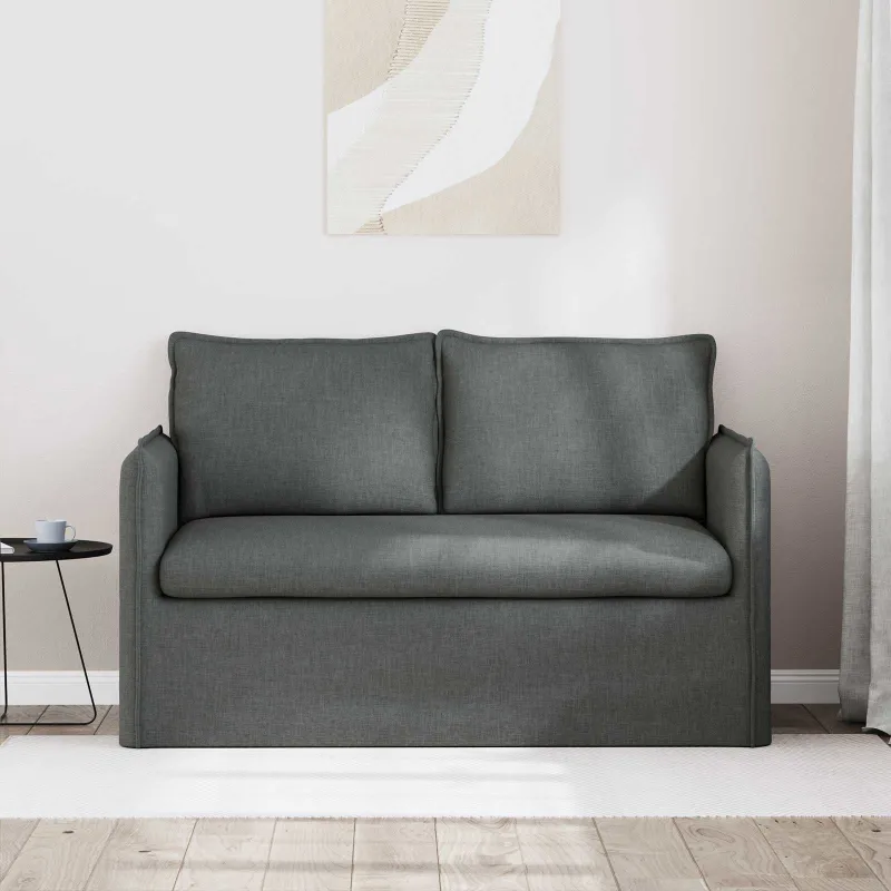 Sofa Tamsiai pilka 136 x 82 x 85 cm audinys