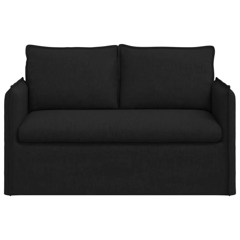 Sofa Juoda 136 x 82 x 85 cm audinys