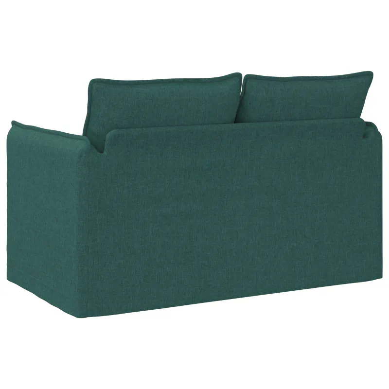 Sofa Tamsiai žalia 136 x 82 x 85 cm audinys