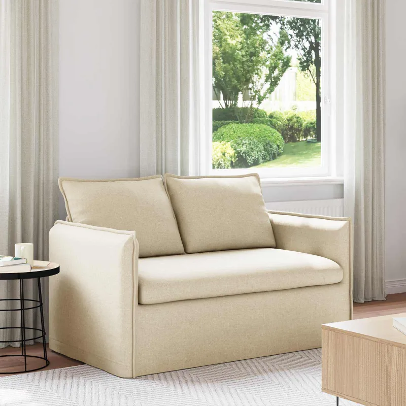 Sofa Kreminė 136 x 82 x 85 cm audinys