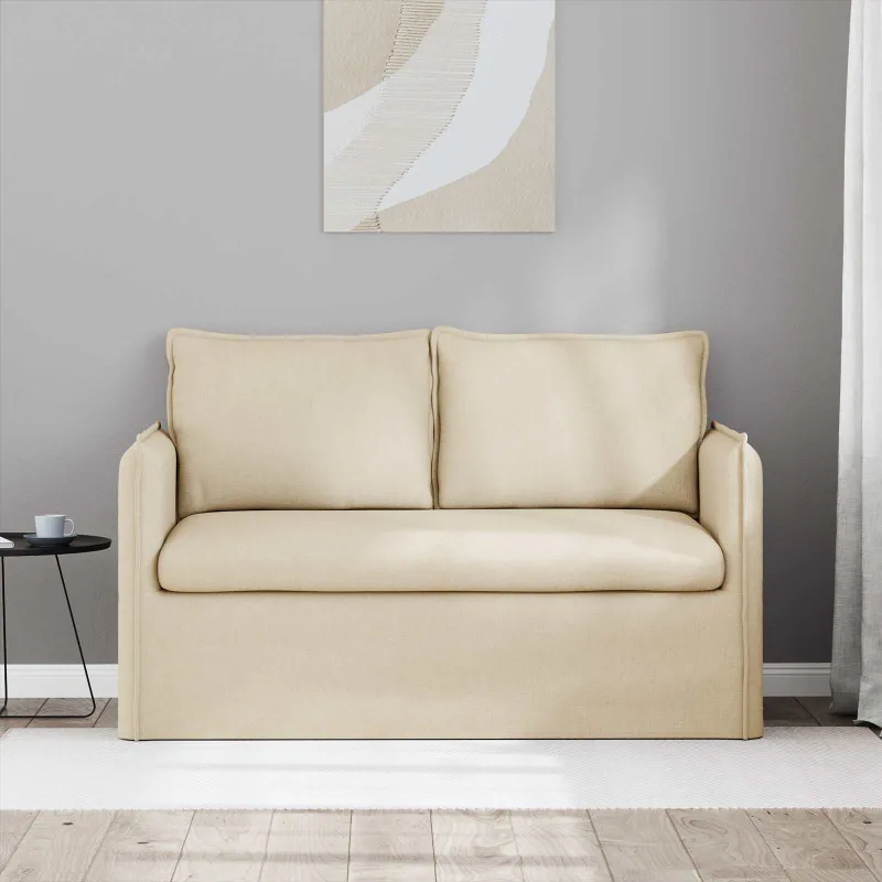 Sofa Kreminė 136 x 82 x 85 cm audinys