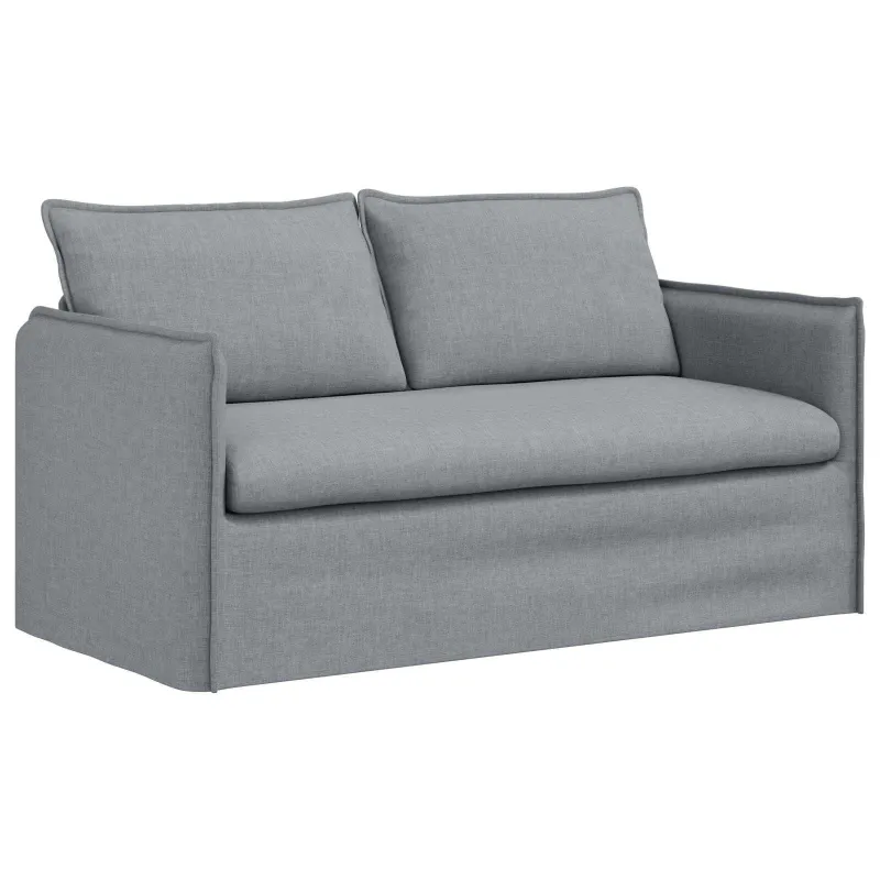 Sofa Šviesiai pilka 156 x 82 x 85 cm audinys