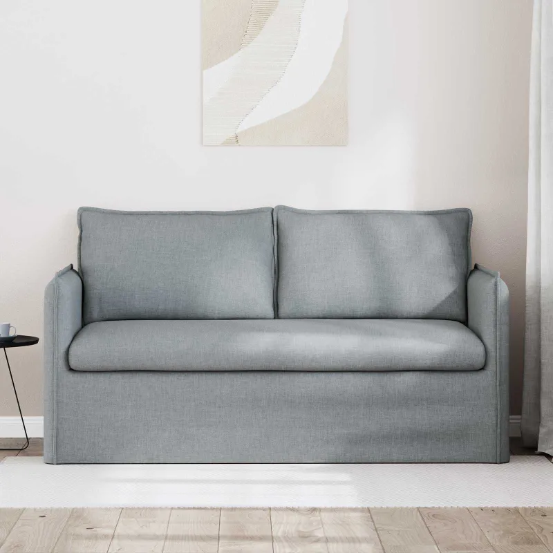 Sofa Šviesiai pilka 156 x 82 x 85 cm audinys