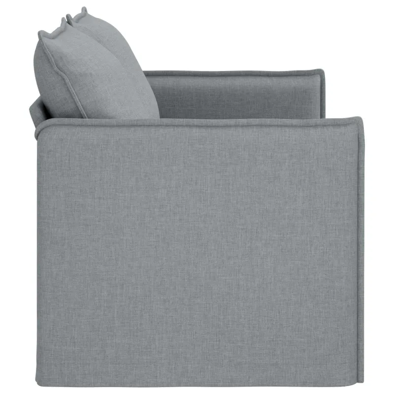 Sofa Šviesiai pilka 156 x 82 x 85 cm audinys