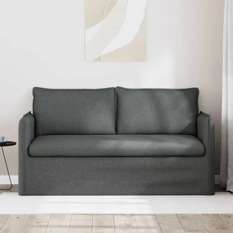 Sofa Tamsiai pilka 156 x 82 x 85 cm audinys