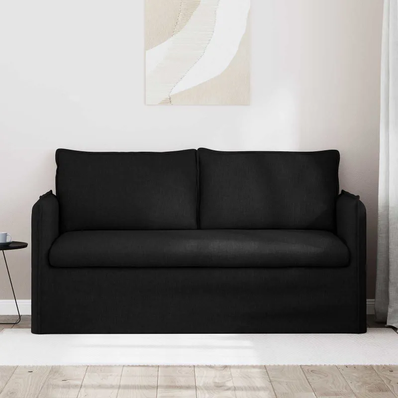 Sofa Juoda 156 x 82 x 85 cm audinys