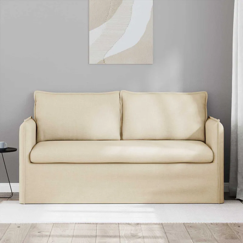 Sofa Kreminė 156 x 82 x 85 cm audinys