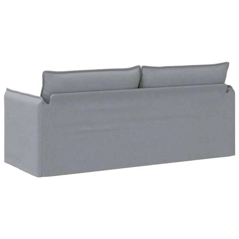 Sofa Šviesiai pilka 196 x 82 x 85 cm audinys