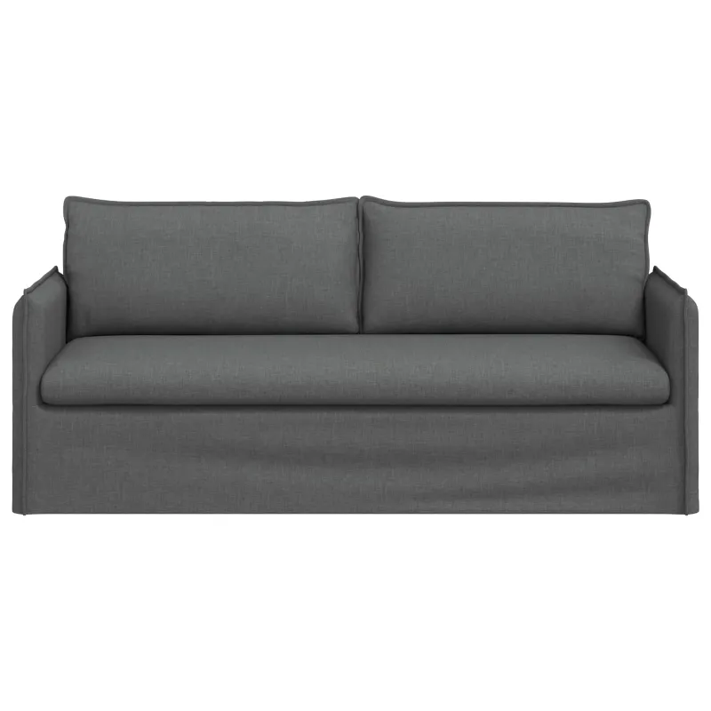 Sofa Tamsiai pilka 196 x 82 x 85 cm audinys