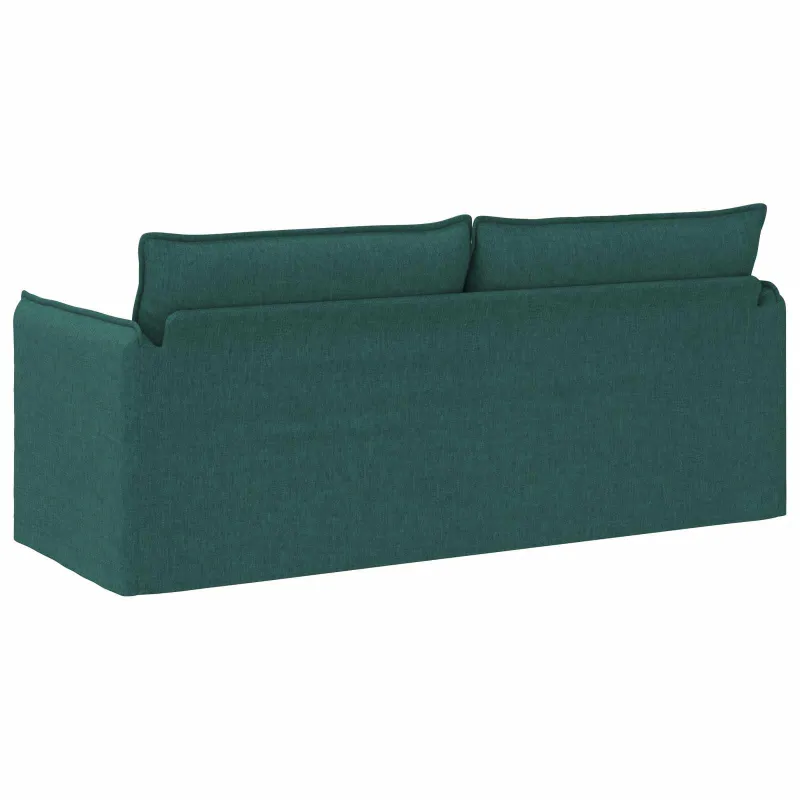 Sofa Tamsiai žalia 196 x 82 x 85 cm audinys