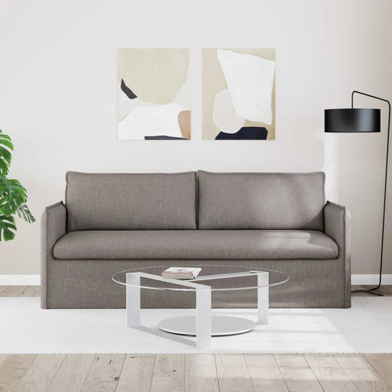 Sofa Tortora 196 x 82 x 85 cm audinys