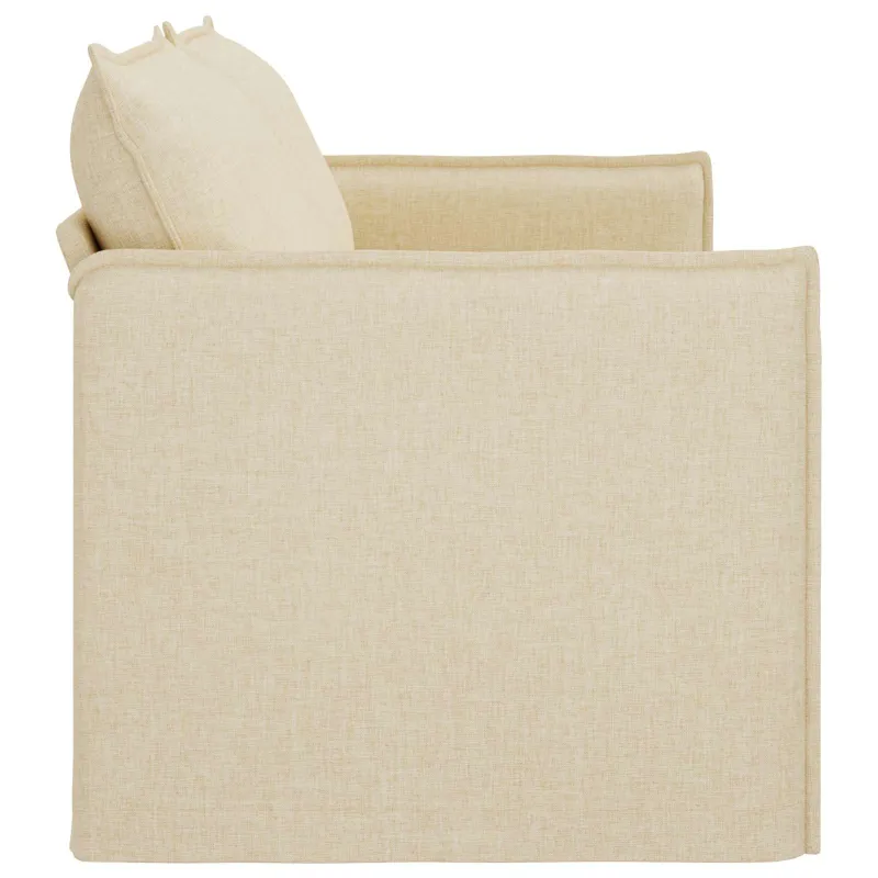 Sofa Kreminė 196 x 82 x 85 cm audinys