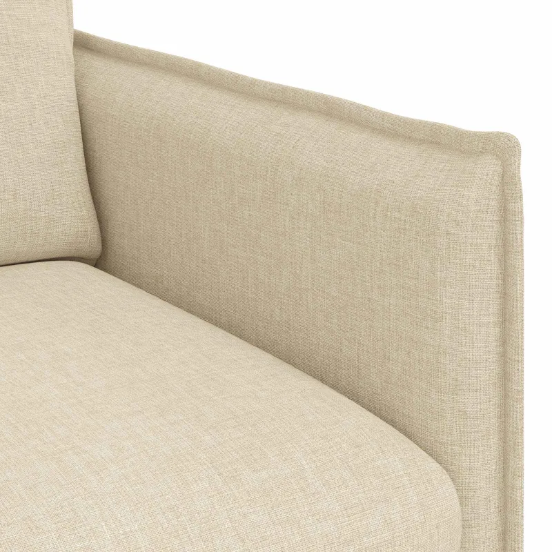 Sofa Kreminė 196 x 82 x 85 cm audinys