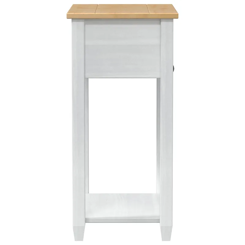 Konsolės stalas Balta 55 x 35 x 73 cm Kietos pušies mediena