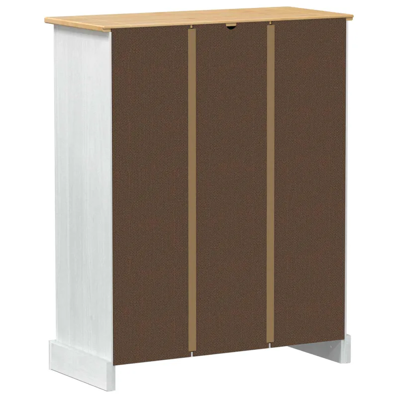 Batu skrynia Balta 86 x 38,5 x 108 cm Kietos pušies mediena