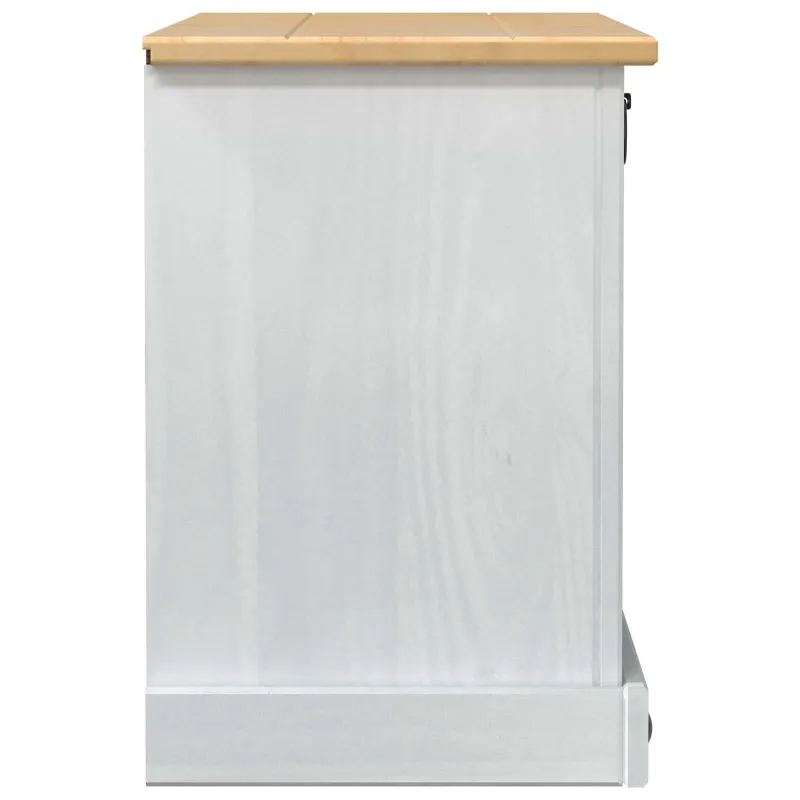 Batu skrynia Corona Balta 99 x 32 x 49 cm Kietos pušies mediena