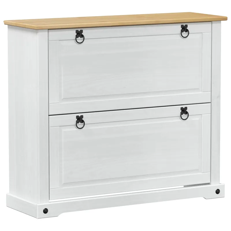 Batu skrynia Corona Balta 99 x 32 x 85 cm Kietos pušies mediena