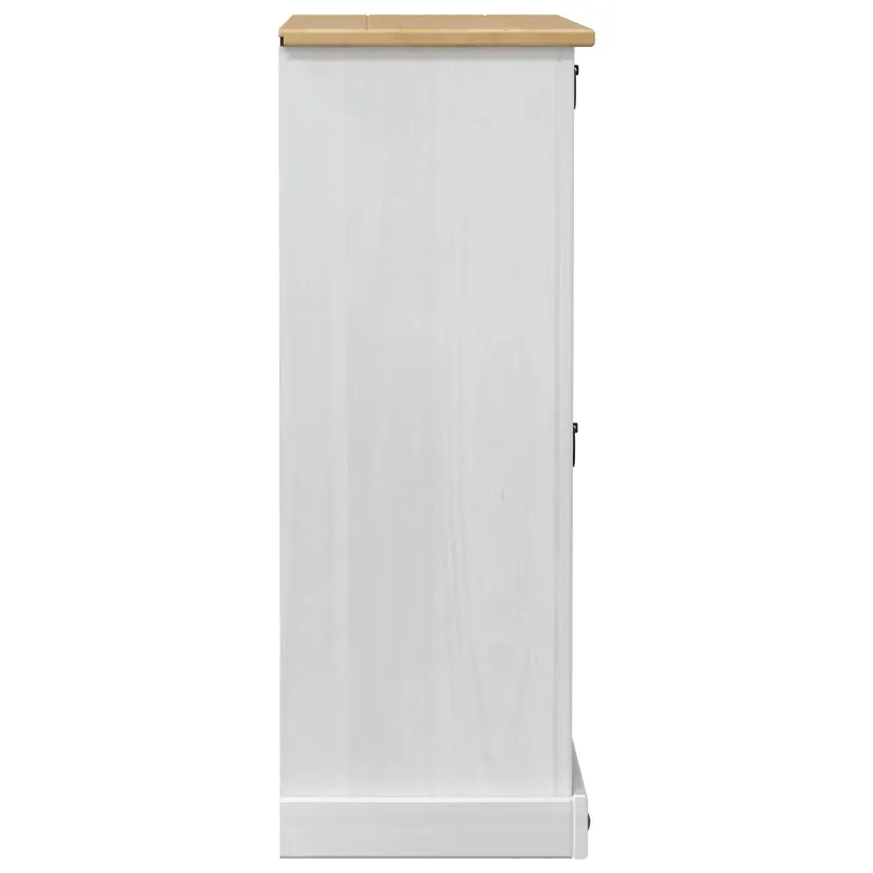 Batu skrynia Corona Balta 99 x 32 x 85 cm Kietos pušies mediena