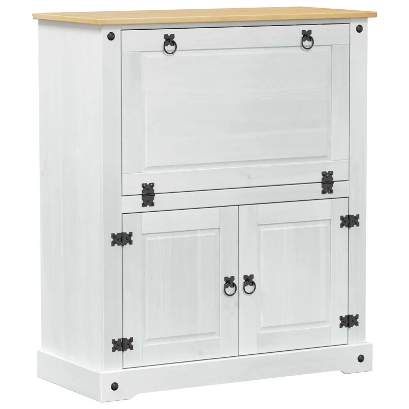Vyno spinta Balta 97 x 45 x 114 cm Kietos pušies mediena