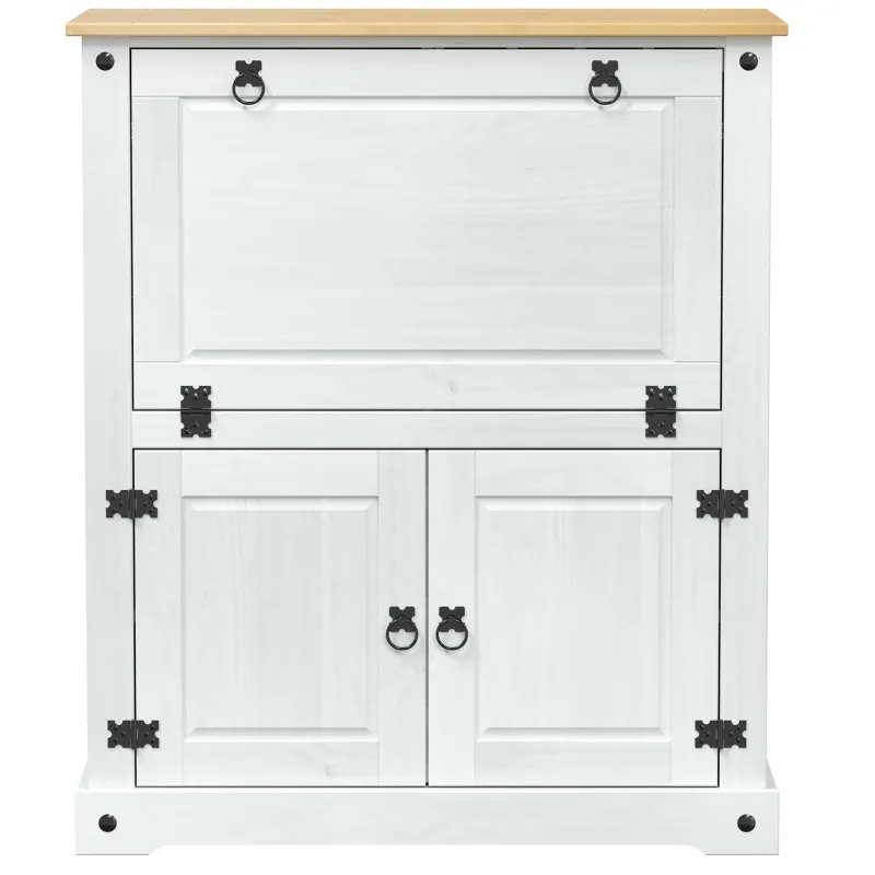 Vyno spinta Balta 97 x 45 x 114 cm Kietos pušies mediena