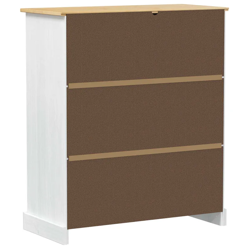Vyno spinta Balta 97 x 45 x 114 cm Kietos pušies mediena