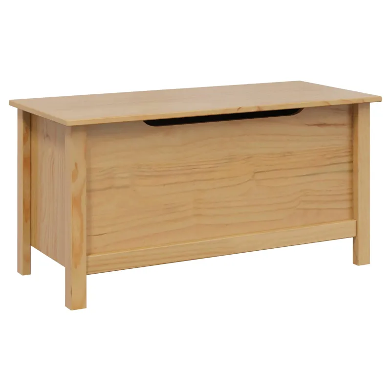 Saugojimo dėžė su saugykla HILL Medus ruda 90 x 40 x 45 cm